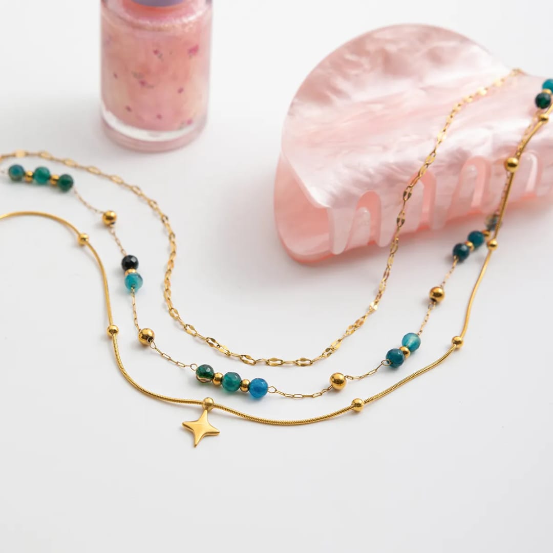 Chic 3 layer necklace for your chic look