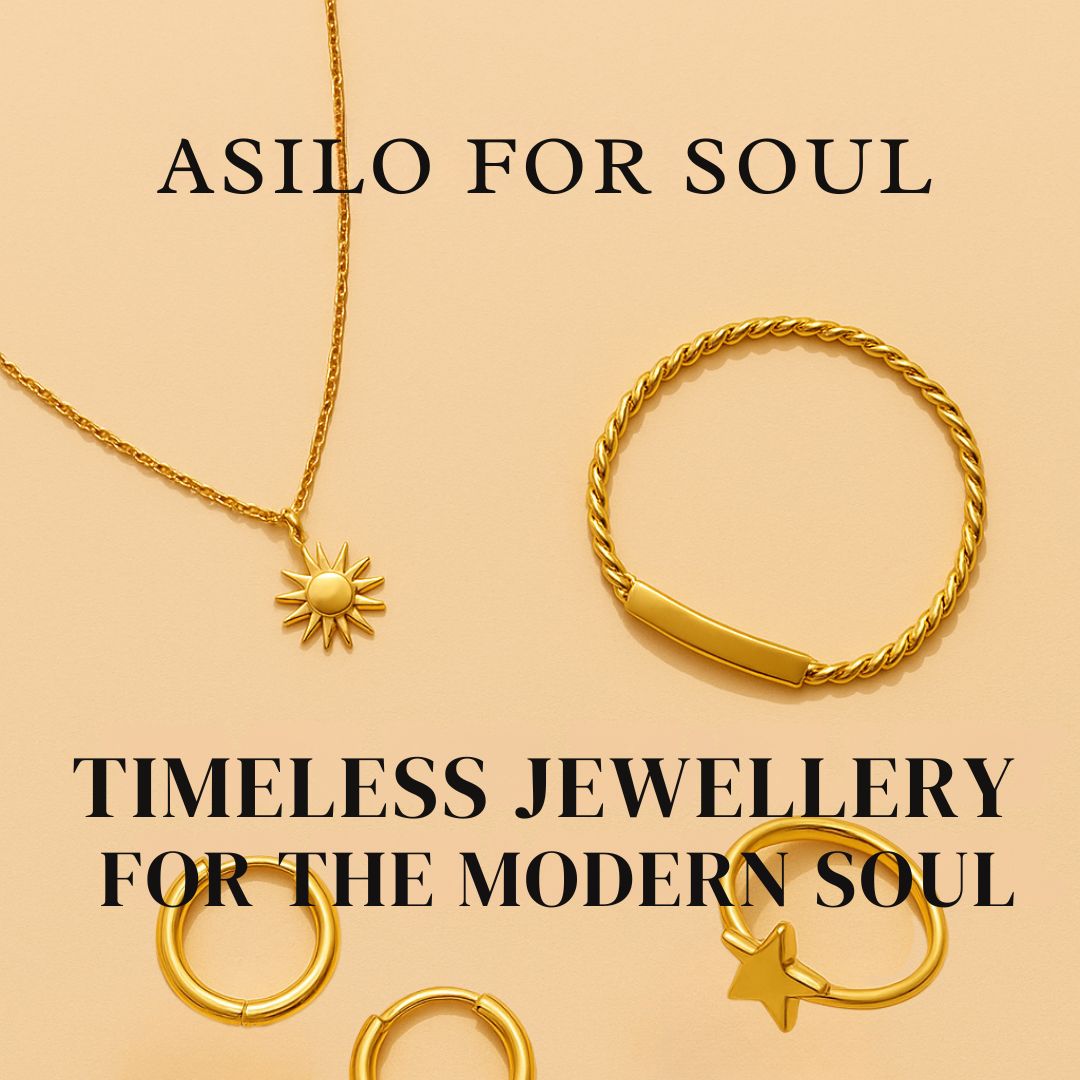 Asilo For Soul – Elegant 18K Gold Plated Jewellery Collection