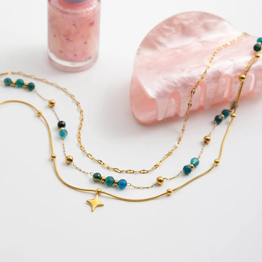 Chic 3 layer necklace for your chic look