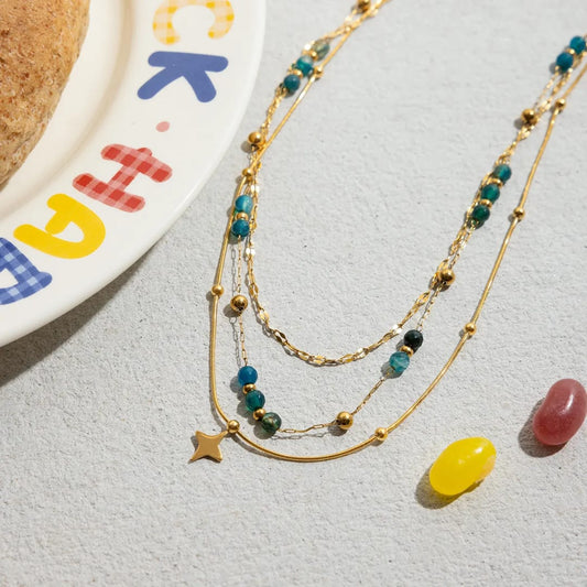 Chic 3 layer necklace for your chic look